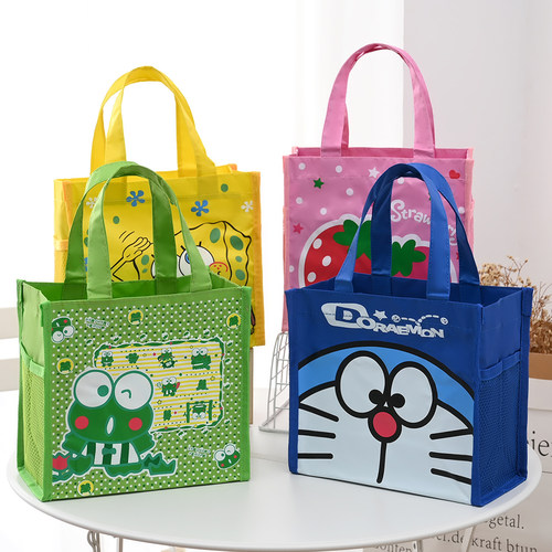 上班族学生卡通饭盒袋便当包防水