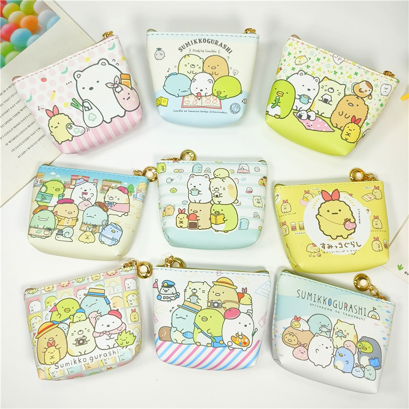 玉桂狗美乐蒂可爱卡通学生零钱包PU拉链硬币包钥匙卡包耳机收纳包