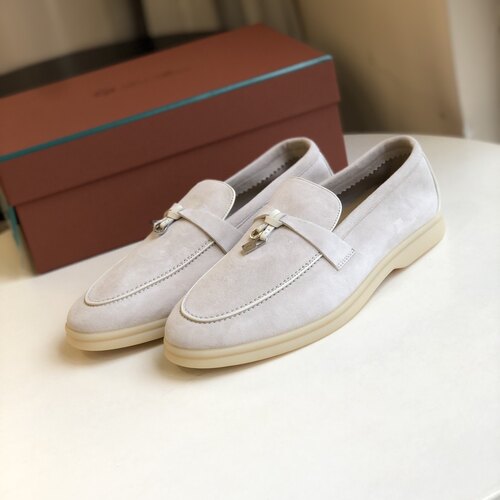 LP原厂包边乐福鞋女士一脚蹬单鞋套脚情侣舒适软底百搭平底懒人鞋