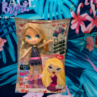 Bratz 贝兹正品现货Cloe娃娃带时尚配件套装儿童创意设计换装玩偶