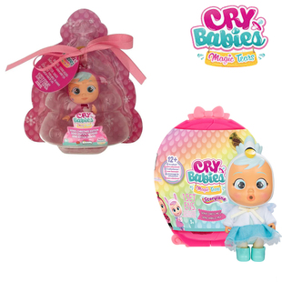 Cry Babies哭泣宝贝魔法萌娃盲盒萌系治愈潮玩收藏穿搭摆件