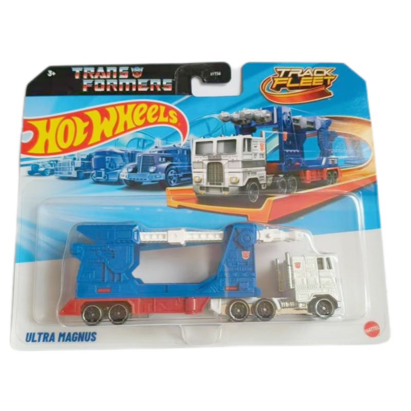 风火轮运输车HYT56拖挂卡车合金汽车模型轨道运输货车玩具车模