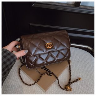 2025春季新款通用款女包单肩包均码小方包锁扣PU洋气女包抖音爆款