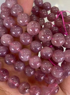 天然水晶紫马粉老矿马达斯加斯紫马粉