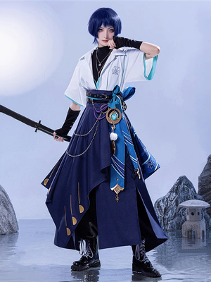 现货原神cos服流浪者散兵天声cos