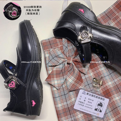 jk泰国红色制服皮鞋 复古小皮鞋圆头玛丽珍大头娃娃鞋ins学生单鞋