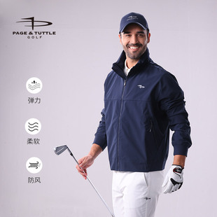 佩奇塔特高尔夫外套夹克防风衣服装 春夏运动上衣球服防雨立领男装