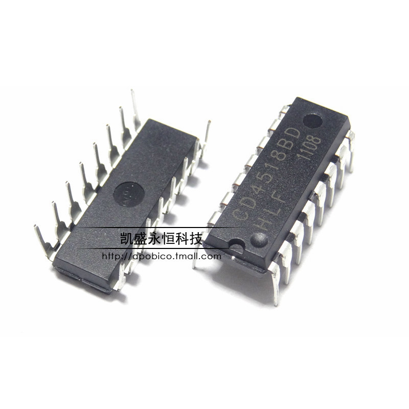 直插 CD4518BE CD4518BD CD4518BE CD4518 DIP-16 逻辑芯片