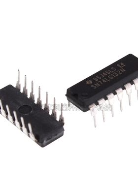 直插 74LS132 SN74LS132N HD 2输入端四与非施密特触发器 DIP-14