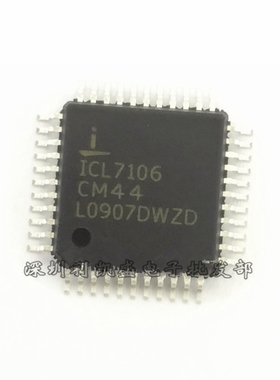 包邮ICL7106 ICL7106CM44 贴片QFP44 显示驱动器  LED驱动 全新