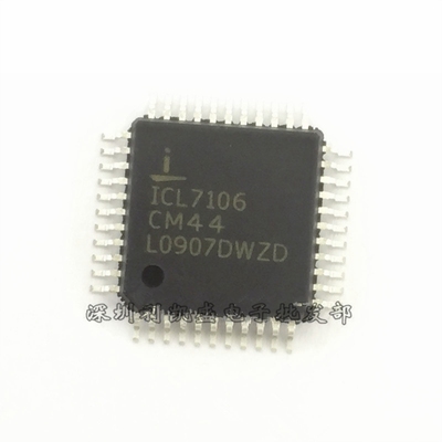 包邮ICL7106 ICL7106CM44 贴片QFP44 显示驱动器  LED驱动 全新