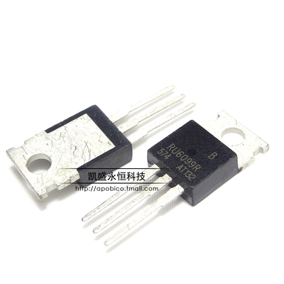 直插 RU6099R TO-220 120A 60V 6099芯片 场效应管MOS 逆变器全新