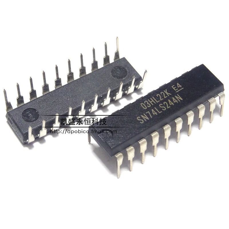 直插 SN74LS244N 74LS244 HD74LS244P DIP-20 缓冲器和线路驱动器