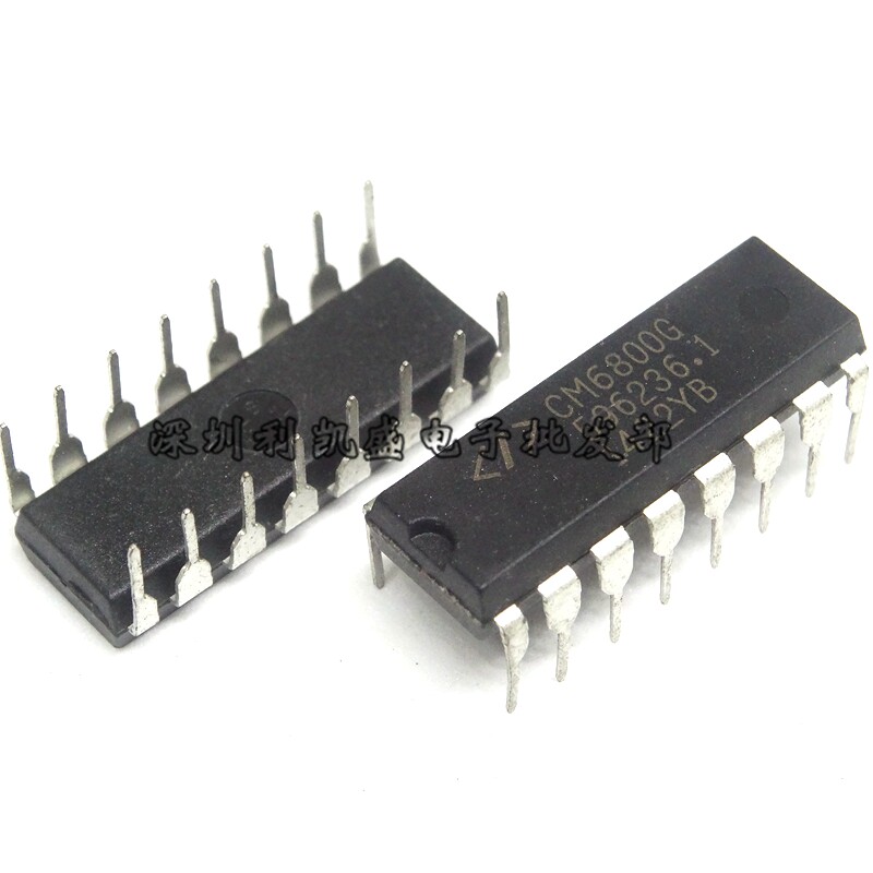 直插 CM6800 CM6800G DIP-16 芯片 液晶电源管理 集成电路IC