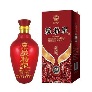 蒙特泉老酒馆G6浓香型纯粮食高度白酒42度500ML*6瓶/箱