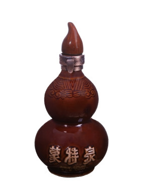 【品牌直供】蒙特泉葫芦坛浓香型纯粮食高度白酒52度500ML*6瓶/箱
