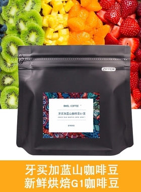 BMEL牙买加蓝山咖啡豆G1咖啡grade1咖啡豆100g可现摩咖啡粉黑咖啡