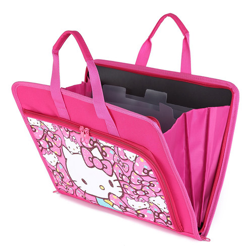 风琴包多层文件夹试卷A4帆布手提