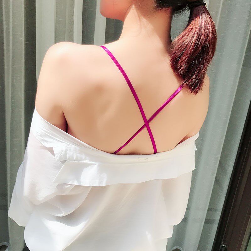 细款宽钩加长挂脖交叉肩带