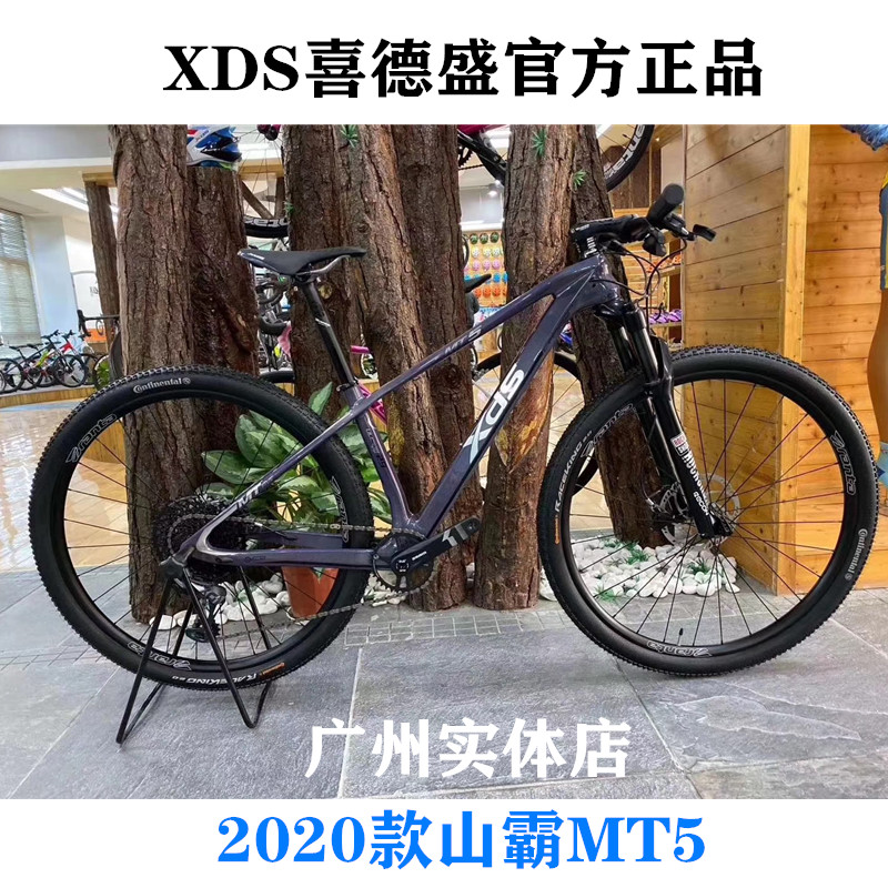 2020款xds喜德盛山霸mt5专业竞技山地车12无线电子变速碳纤维29寸