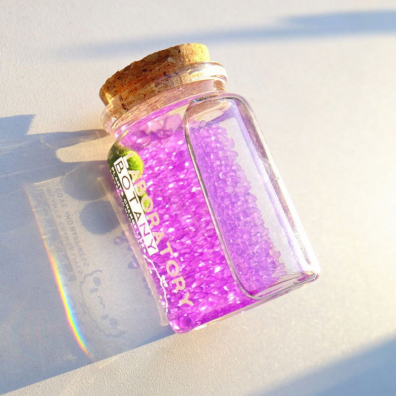 幸运草幸福海藻球栖水瓶微景观生态瓶玻璃瓶迷你盆栽创意水培植物