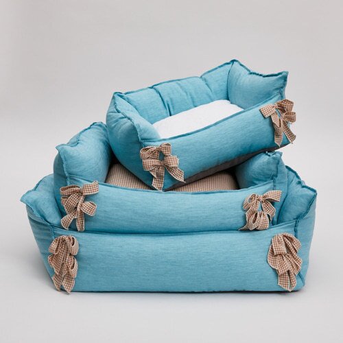 新款韩版高档棉狗窝不粘毛窝垫中小型犬泰迪法斗窝可拆洗猫窝狗床