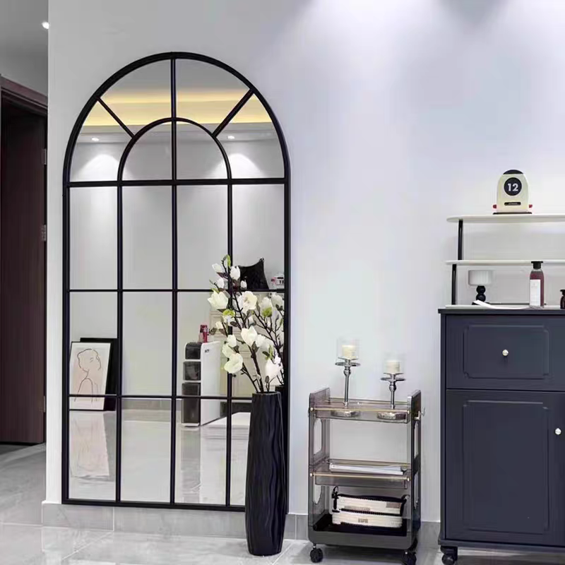 18法式复古全身镜拱形