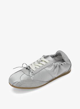 73hours假期富人2024秋季新款芭蕾德训鞋女透气运动板鞋AAG39CJ4