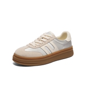 休闲百搭板鞋 百丽厚底运动德训鞋 女2024秋商场同款 B4Q1DCM4