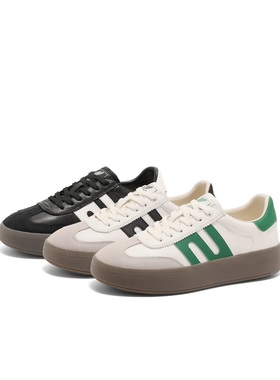 百丽休闲舒适德训鞋女2025春新时尚百搭板鞋D3A2DAM5