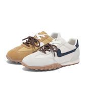 森达阿甘鞋 XMF01BM5 拼接户外平底休闲鞋 女款 2025夏新商场同款