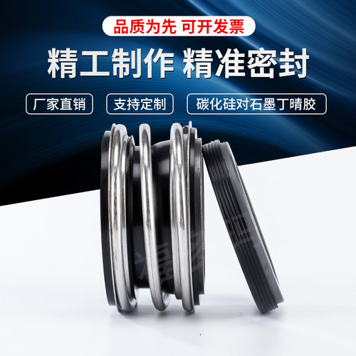 耐温耐腐机械密封碳化硅氟胶
