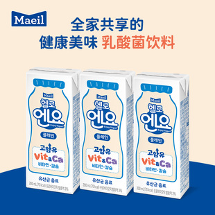 Maeil每日HelloEnyo儿童高钙乳酸益生菌早餐饮料200ml 进口