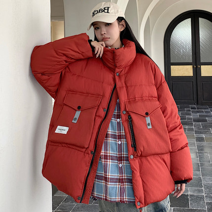 羽绒服男款冬季2024新款潮流加厚白鸭绒保暖外套宽松情侣装防寒服