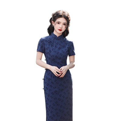 新中式年轻款少女改良版连衣裙
