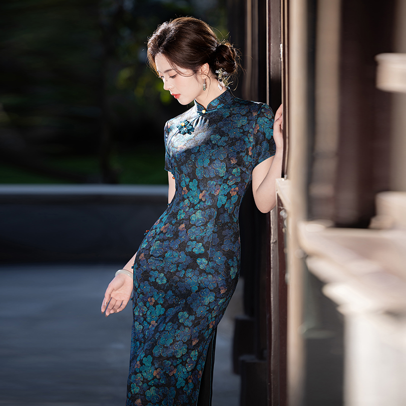 新中式年轻款原创高级感连衣裙