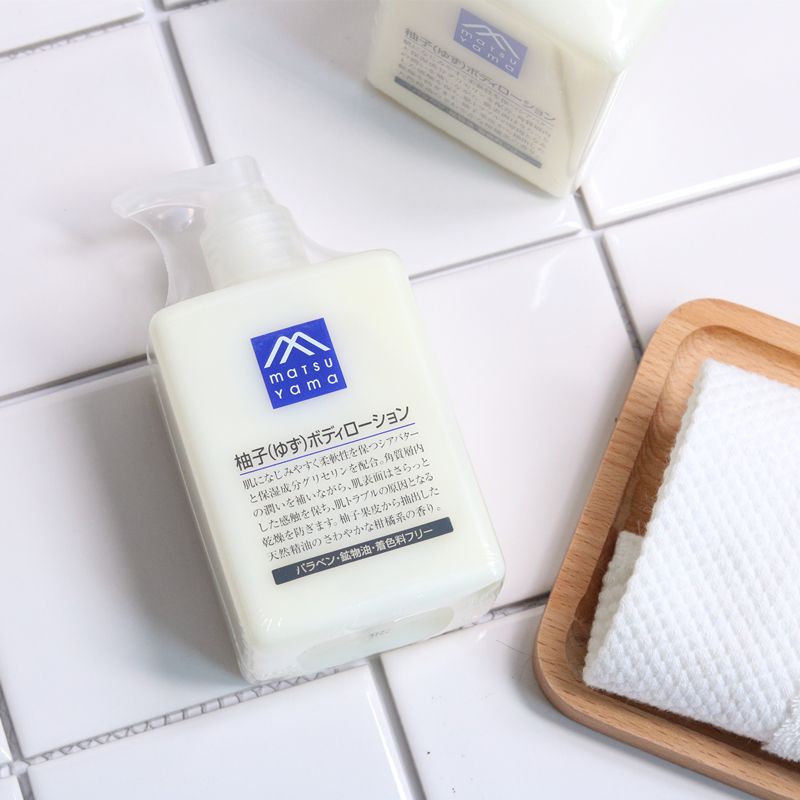 ÈÕ±¾matsuyama M-markËÉɽÓÍÖ¬èÖ×Ó±£Êª×ÌÈóÈ«ÉíÉíÌåÈé300ml