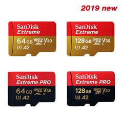 Sandisk Micro-Sd-Card 256G Extreme/pro 128G Read-Speed 64G C