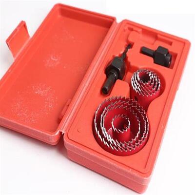 New 8pc Down Lights Hole Cutter Saw Holesaw Kit Set