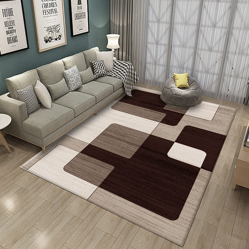 living room carpet modern bedside carpet floor mat北欧地毯