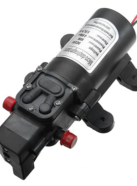 130PSI DC 24V 6Lpm 80W Micro Diaphragm Pressure Water Pump