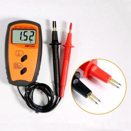 SM8124a portable high-precision battery tester蓄电池测试仪