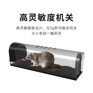 bait food fully automatic trap食物诱饵捉鼠笼 Rat rat trap