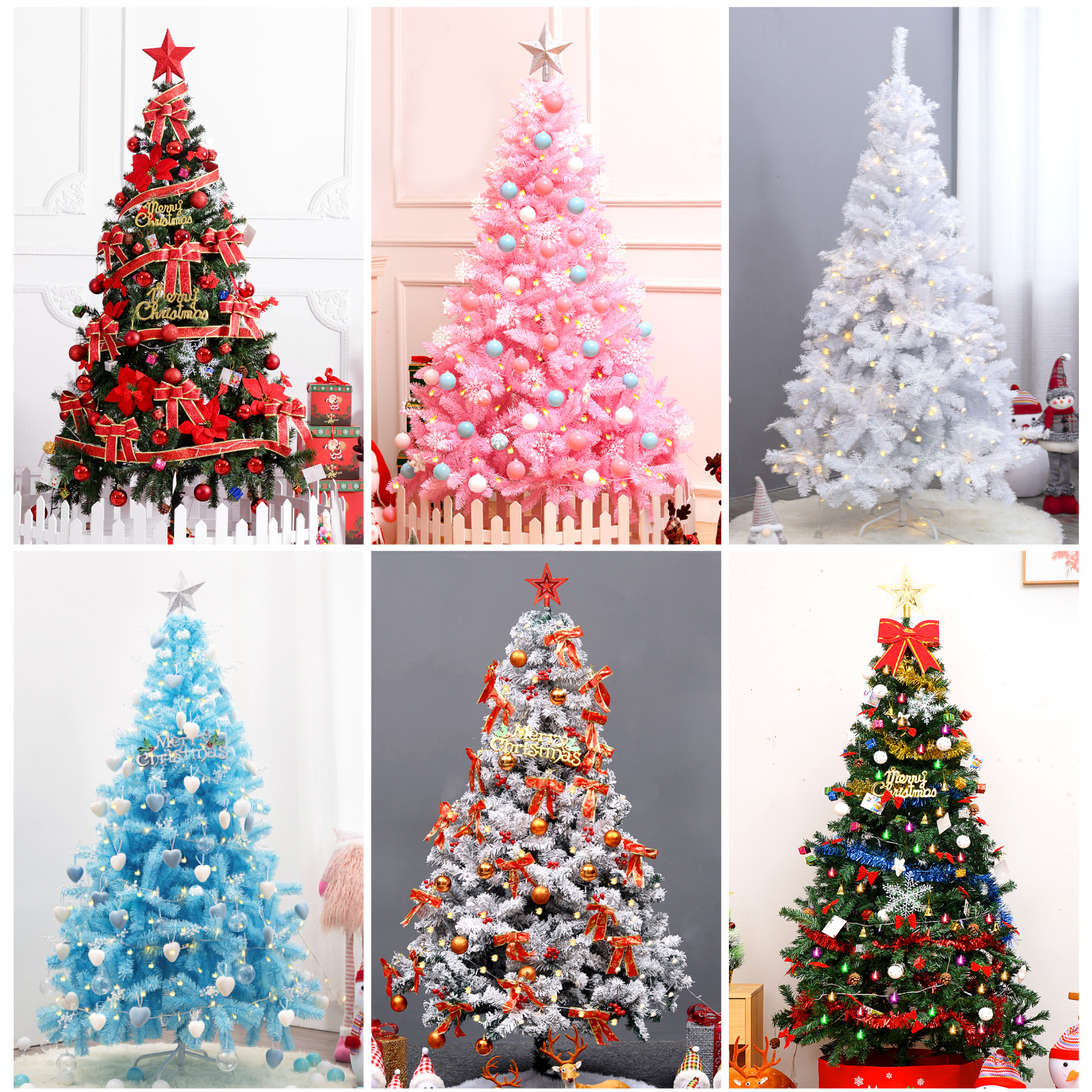 1.2/1.5/1.8-meter encrypted luminous Christmas tree圣诞节树