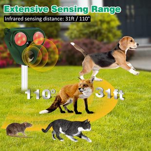 animal Ultrasonic alarm repellent repellent太阳能驱鸟器 rat