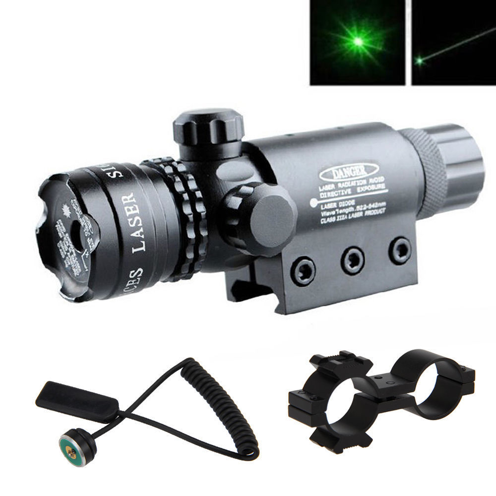 Tactical Hunting Rifle Green Laser Sight Dot Scope