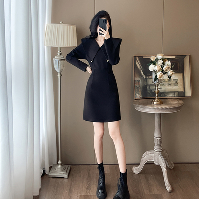 小个子高腰显瘦百搭连衣裙