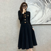 法式 高级感小香风针织套装 女秋冬2025年新款 名媛毛衣配裙子两件套