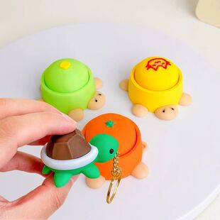 Turtle Keycap Keychain Cartoon Animals Keyboard Clicker Fidg