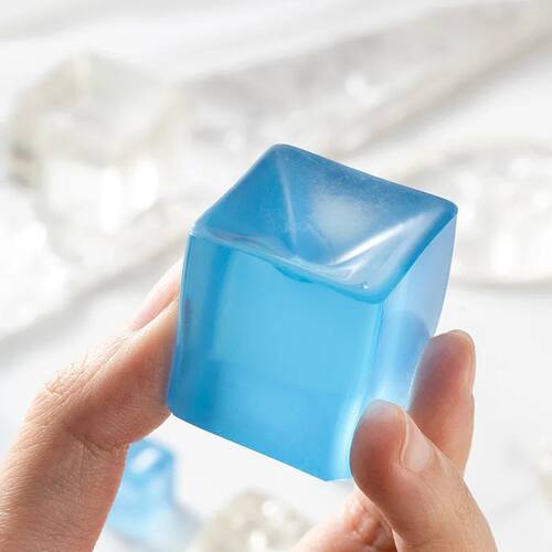 10 Pcs Mini Release Stress Transparent Small Ice Block Pinch
